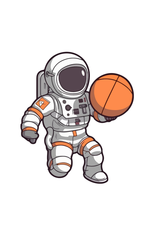 Astronaut with a Ball T-shirt